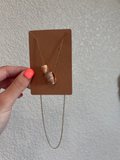 Double Shell Necklace