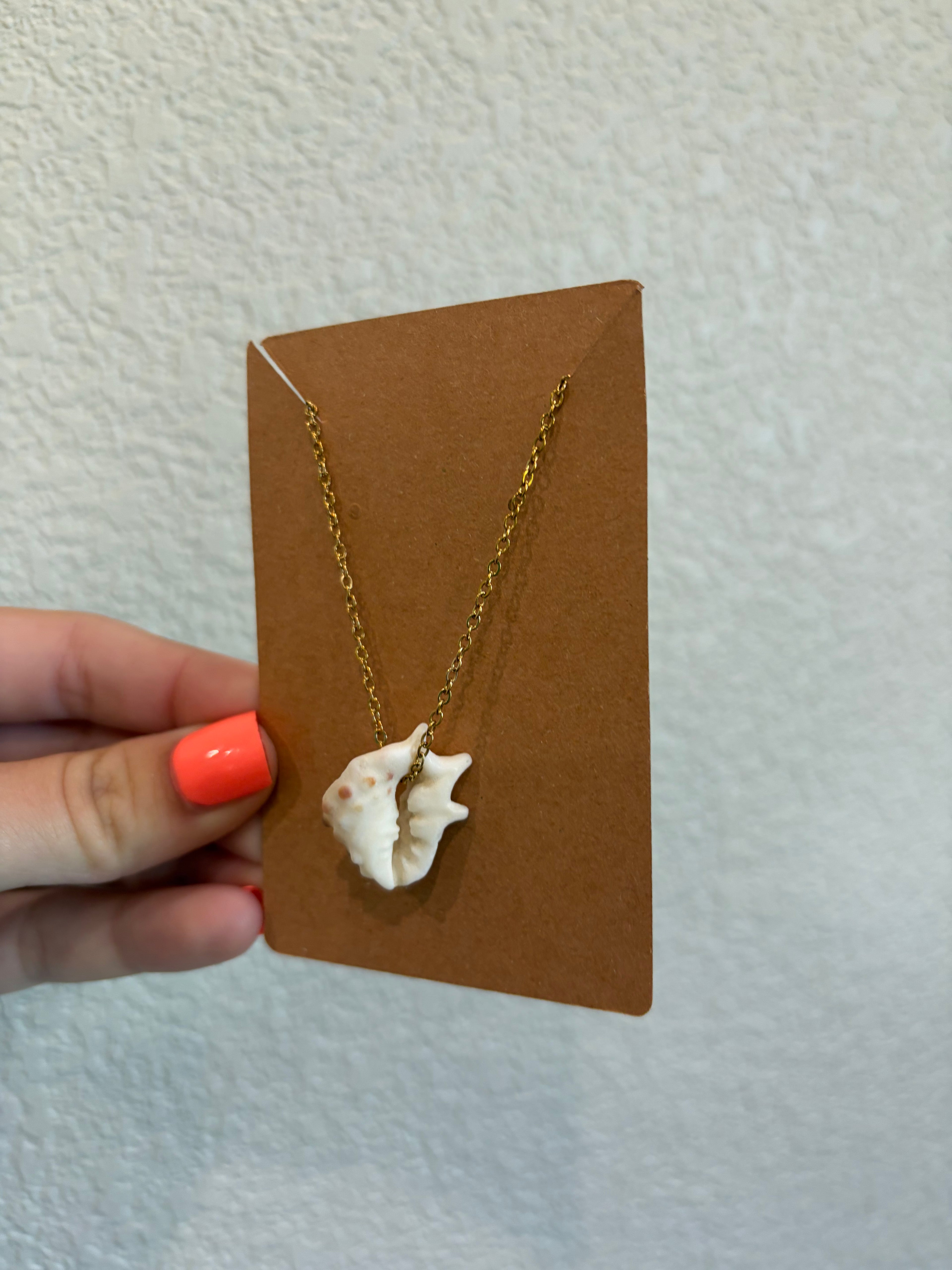 White Shell Necklace